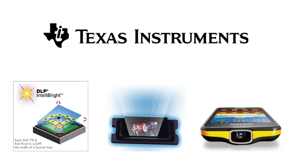 Texas Instruments mobil cihazlara yönelik 720p projeksiyon modülü geliştirdi