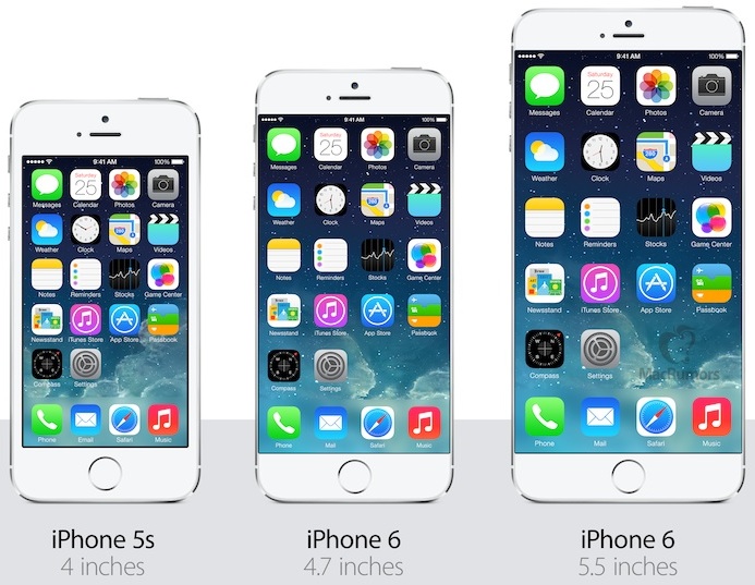5.7 inçlik iPhone, iPhone 5c ve iPod Nano'dan izler taşıyacak