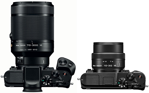 Nikon, 1 serisi aynasızları için iki yeni lens modelini görcüye çıkarttı