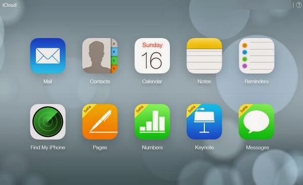 iOS 8'de iMessage in the iCloud izleri