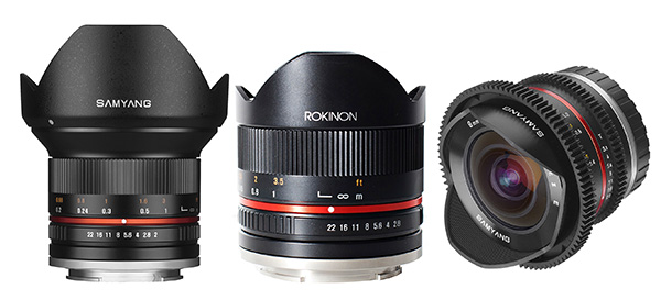 Samyang'dan aynasız sistem fotoğraf makinelerine özel yeni lens modelleri