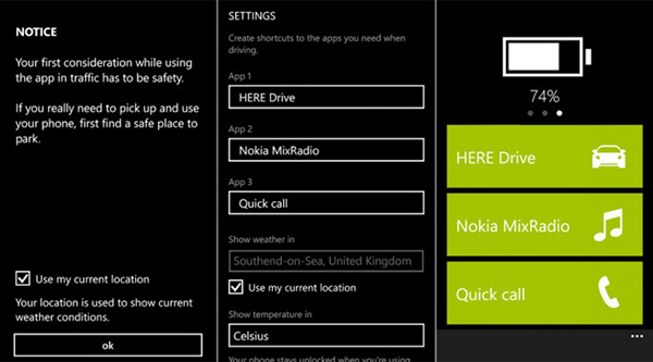 Nokia'dan WP8 için yeni bir uygulama daha: Nokia Car App