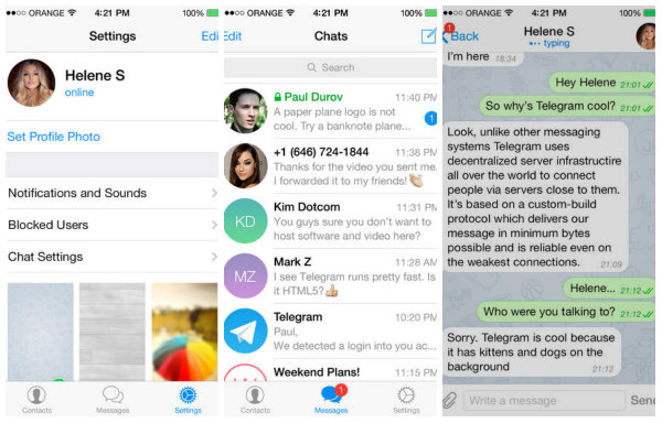 Güvenli sohbet uygulaması Telegram, 35 milyon kullanıcıya ulaştı