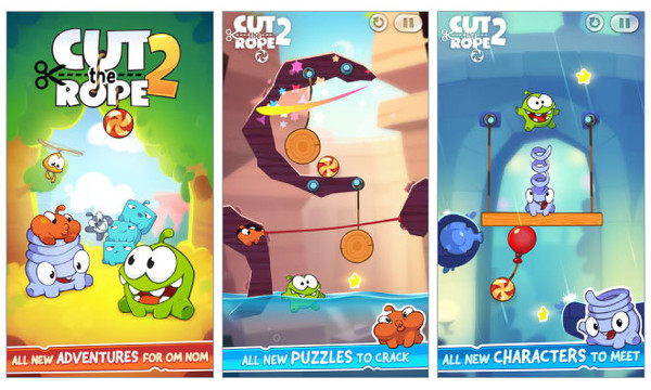 Cut the Rope 2 nihayet Android için yayınlamdı