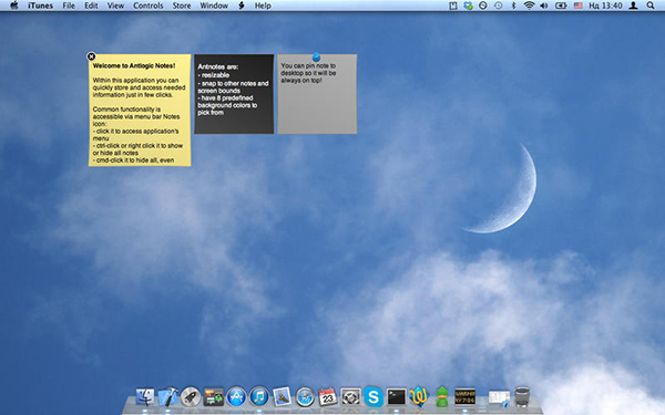 Masaüstüne ufak notlar ekleyebilen yeni Mac uygulaması: Simple Antnotes