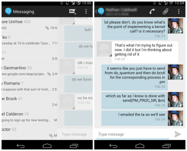 CyanogenMod 10 stok mesajlaşma uygulaması Sliding SMS herkesin kullanımına açıldı