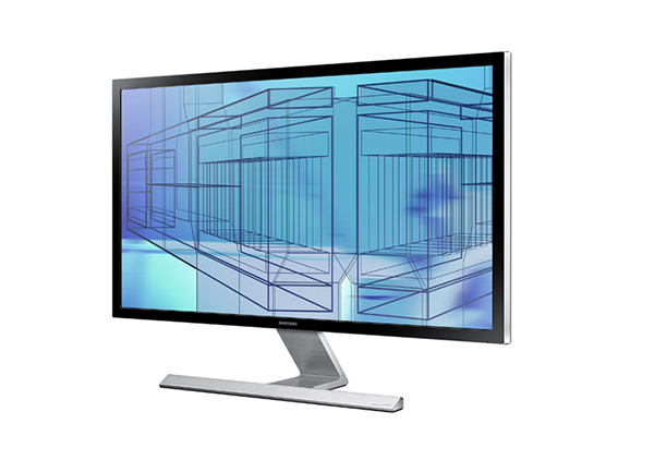 Samsung'dan 3840 x 2160 piksel çözünürlüğe sahip yeni monitör: U28D590D