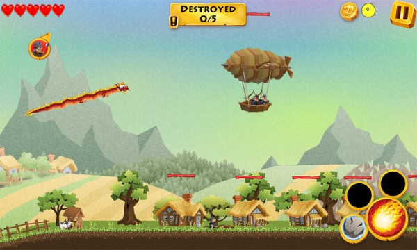 Windows Phone için Dragon Revenge ile köyleri yerle bir edin