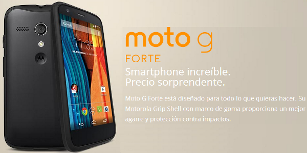 Motorola Moto G Forte resmiyet kazandı