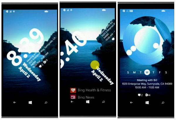 Rudy Huyn, Windows Phone 8.1 interaktif kilit ekranı temalarına katkı sağlayacak