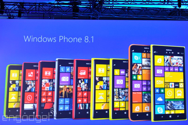 Tüm Windows Phone 8 çalıştıran Lumia cihazları Windows Phone 8.1 güncellemesi alacak