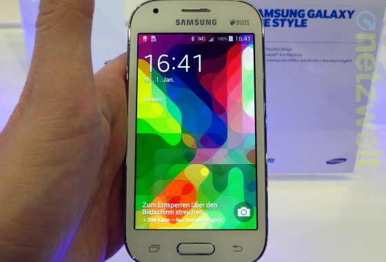 Samsung Galaxy Ace Style Almanya'da görüntülendi