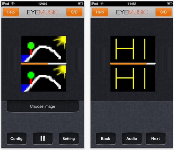 iOS için EyeMusic SSD ile görme engelliler nesneleri duyarak görebilecek