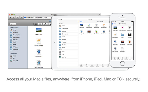 iOS ve Mac sistemler arası dosya paylaşımı için yeni alternatif: Presence