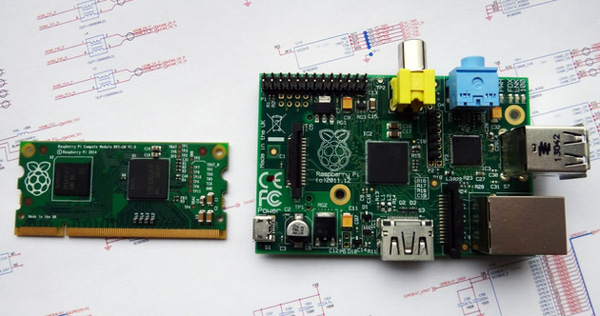 Raspberry Pi bir mobil RAM boyutuna indirgendi