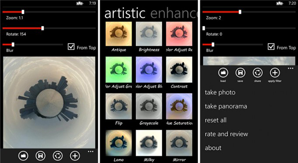 WP8 / 8.1 uyumlu ilginç fotoğraf uygulaması Planetical ücretsiz yapıldı