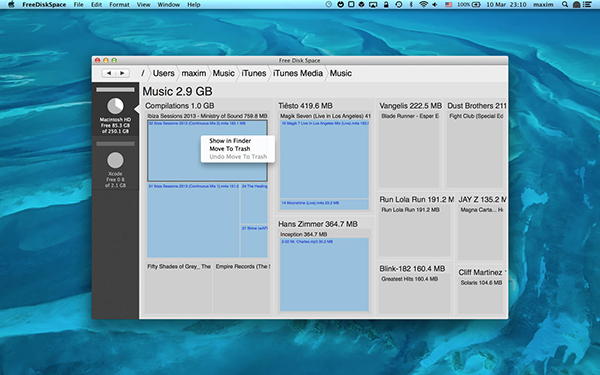 Disk yönetimi için tasarımıyla farklılaşan yeni Mac uygulaması: Free Disk Space