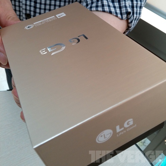 Altın renkli LG G3 modelinin kutusu ortaya çıktı (Yeni görsel ile güncellendi)