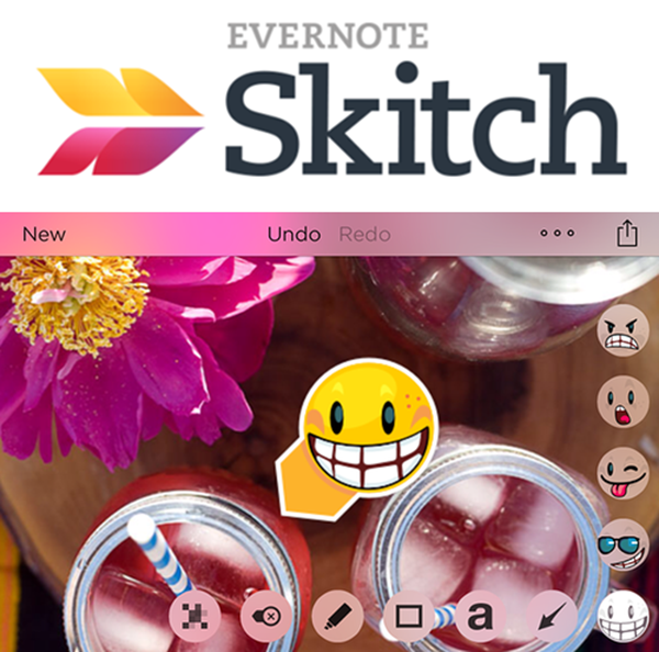 Resim ve çizim temelli not alma uygulaması Skitch, iOS için güncellendi