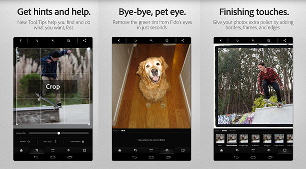 Adobe, Android için Photoshop Express'i yeniledi