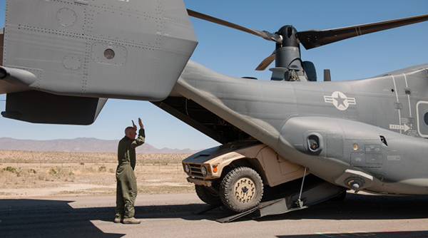 Boeing'in ufak boyutlu askeri aracı Phantom Badger, V-22 Osprey sertifikasını aldı