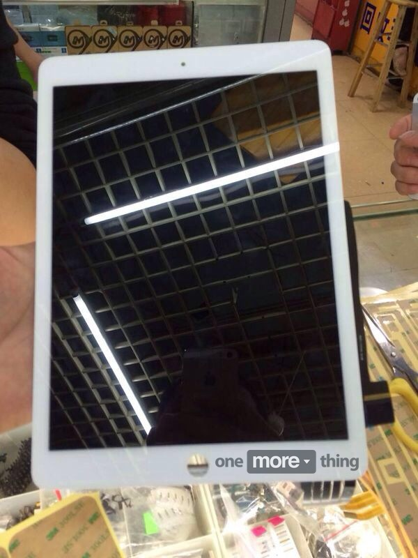 iPad Air 2'nin ilk fotoğrafları sızdı: Yekpare çerçeve + ön panel ile daha ince, daha yüksek pil ömrü