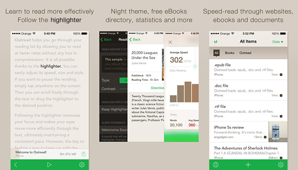 Hızlı okumak isteyenlere özel hazırlanan iOS uygulaması Outread indirime girdi