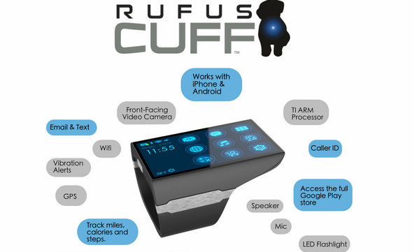 Rufus Cuff Monster giyilebilir cihazlarda boyutu artırıyor