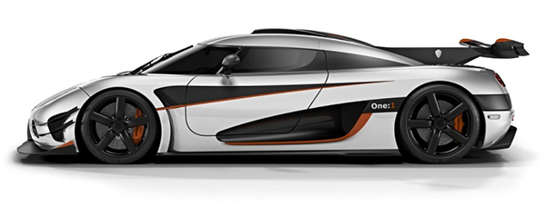 Koenigsegg'in yeni süper otomobil modeli One:1, üç boyutlu yazıcı teknolojisinden yararlanıyor