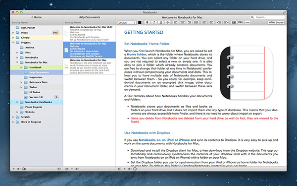 Mac tarafına yazı temelli yeni uygulama: Notebooks