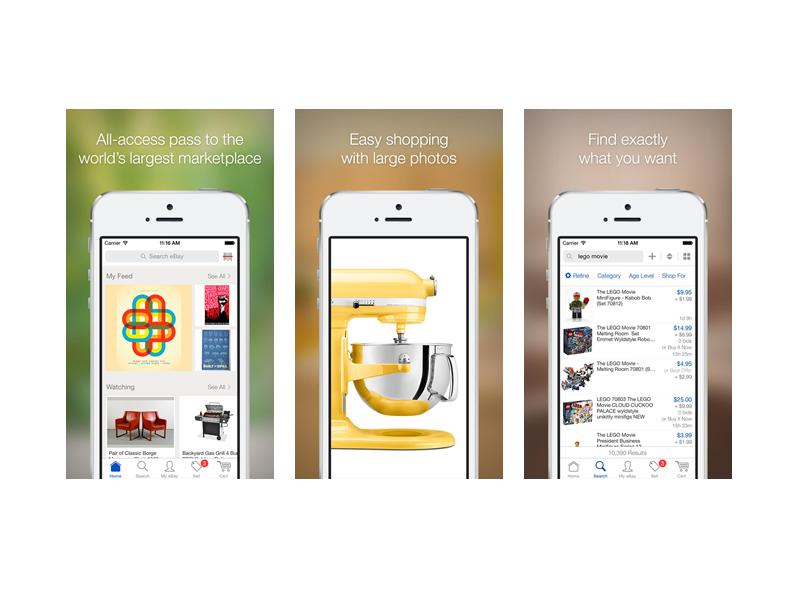 eBay'in iOS uygulaması yepyeni özelliklerle güncellendi