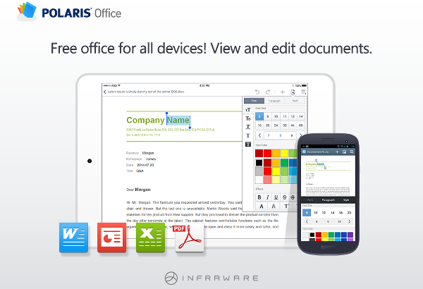 Polaris Office güncellendi ve ücretsiz kullanıma sunuldu