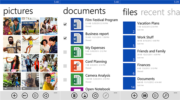 OneDrive uygulaması Windows Phone tarafında güncellendi