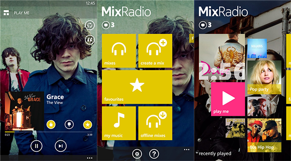 Nokia, MixRadio uygulamasını yeni özellikler ile güncelledi