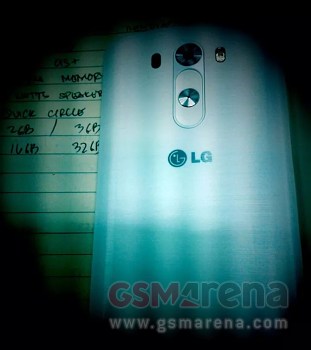 LG G3'ün arka profilden resmi de sızdırıldı