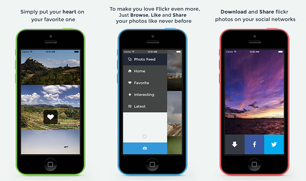 iOS'a özel Flickr istemcisi Pure artık ücretsiz