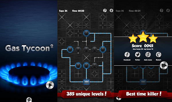 iOS uyumlu puzzle oyunu Gas tycoon 2 ücretsiz yapıldı