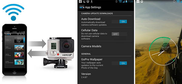 GoPro, kameralarının kontrol edilmesi için geliştirdiği uygulamasının Android sürümünü güncelledi