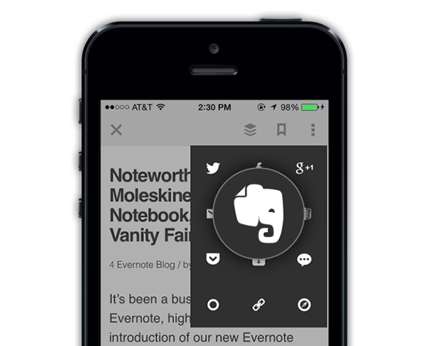 Popüler RSS servisi Feedly, iOS ve Android tarafında Evernote entegrasyonuna kavuştu