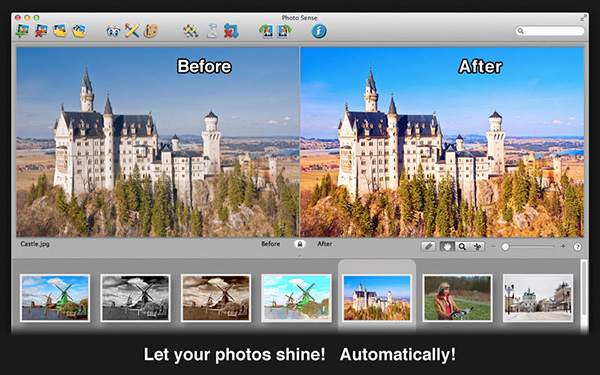 Toplu fotoğraf düzenleme için hazırlanan Mac uygulaması Photo Sense indirimde