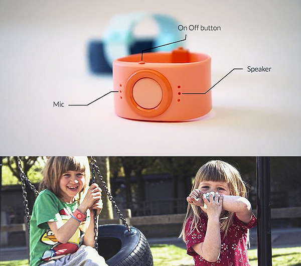 Çocuklara özel olarak saat formunda hazırlanan telefon Tinitell, Kickstarter'da destek arıyor