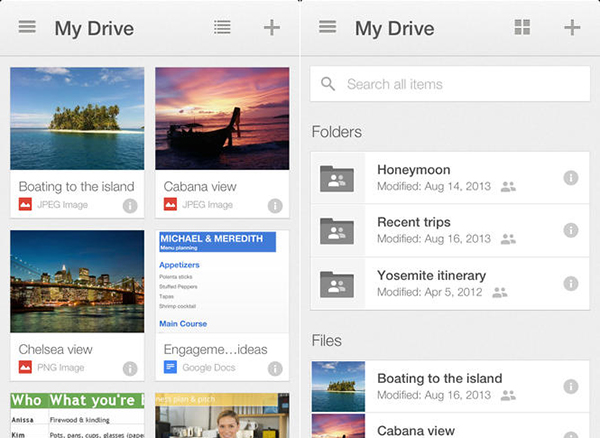 Google Drive'ın iOS uygulamasına şifre desteği geldi