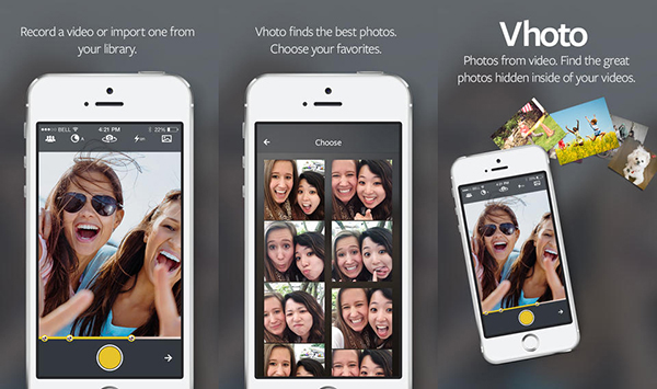 Videolardan fotoğraf çıkartabilen iOS uygulaması Vhoto güncellendi