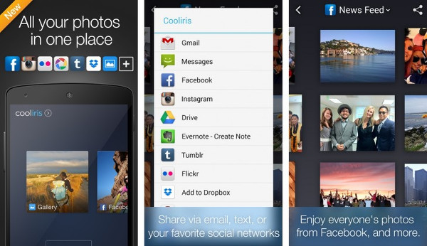 Fotoğraf paylaşım uygulaması Cooliris, Android'e geldi