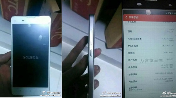 Xiaomi'nin, Mi3'ün yerini alacak yeni modeli Mi3S'e ait ilk görseller internete düştü