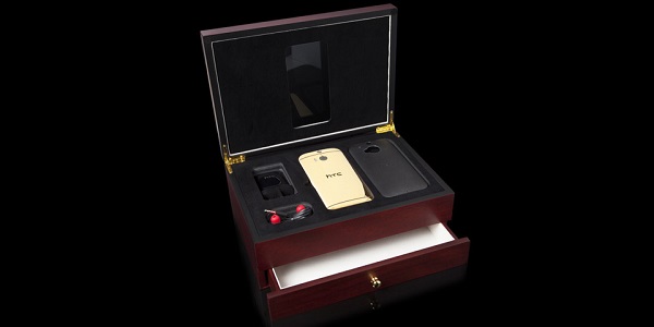 24 karat altın kaplama HTC One M8 £1900'dan satışa sunuldu