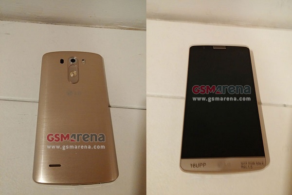 LG G3'ün altın renkli versiyonuna ait canlı görseller sızdırıldı