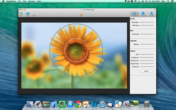 Mac uyumlu fotoğraf düzenleme uygulaması EasyFocus artık ücretsiz