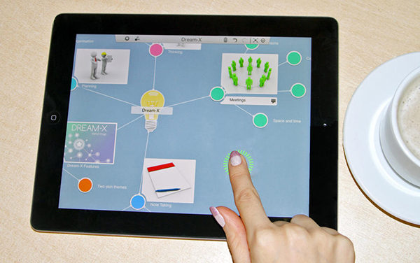 iPad'e özel fikir haritası hazırlama uygulaması Mind Organizer artık ücretsiz