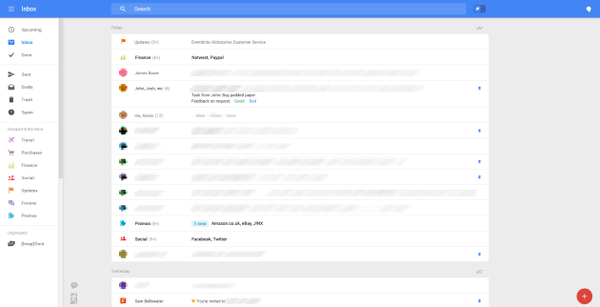 Gmail tasarım değişikliği web uygulamasına da gelecek